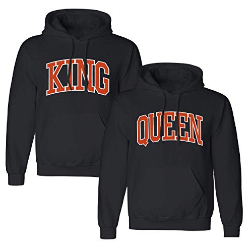 Daisy for U King Queen Couple Set Sudadera con Capucha