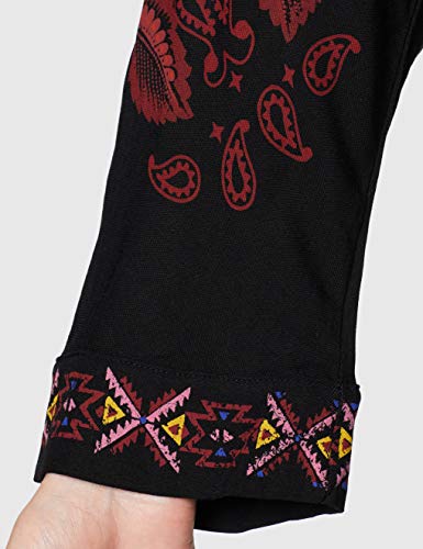 Desigual Blouse LUMBE Blusas, Negro (Negro 2000), M para Mujer