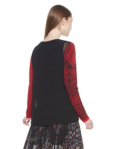 Desigual Blus_Glen, (Negro 2000), X-Small para Mujer