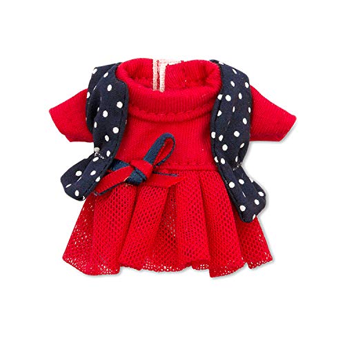 Distroller- Cham CHAMOY Vestido Rojo Chaleco 19 INT (978226)