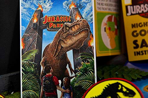 Doctor Collector-DCJP01 Kit de Bienvenida Jurassic Park, Color Amarillo (DCJP01)