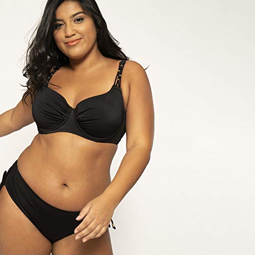 Dorina Jimbaran De Miallot De Bain Braguita de Bikini, Negro (Black V00), 135 (Talla del Fabricante: L 44/46) para Mujer