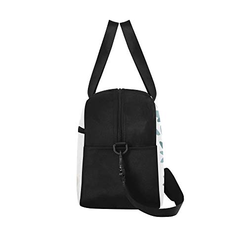 Duffel Prenda de Vestir Conejo Sueño Luna Noche Yoga Gimnasio Totes Bolsos de Deporte Bolsas de Lona Bolsa de Zapatos para el Deporte Equipaje Mujeres al Aire Libre Hombres Duffel