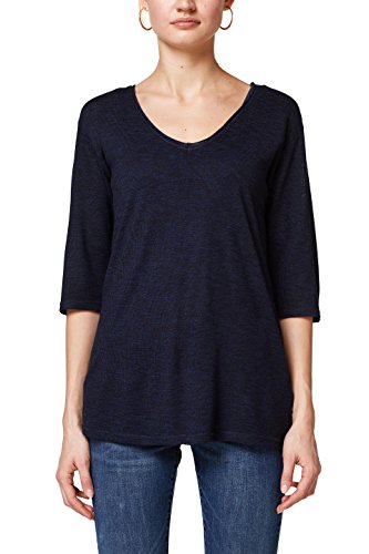 Esprit 028ee1k024 suéter, Azul (Navy 400), Medium para Mujer