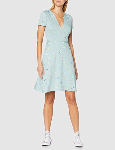 Esprit 040ee1e339 Vestido, 390/Light Aqua Green, L para Mujer