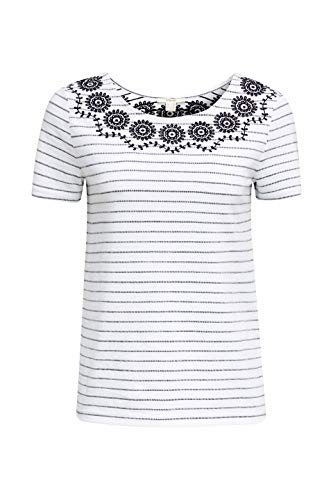 Esprit 040ee1k301 Camiseta, 400/Marino, S para Mujer