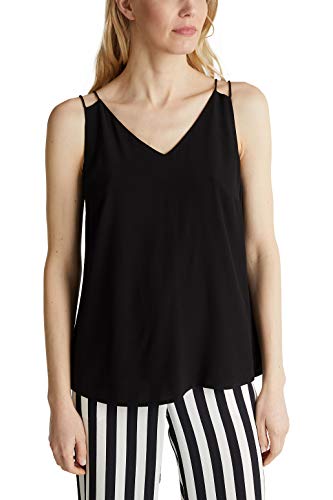 Esprit 040eo1f316 Blusas, 001/Black, 40 para Mujer