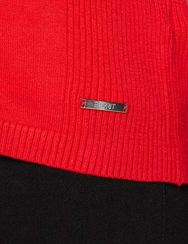 Esprit 990ee1i302 Suéter cárdigan Rojo ( 630 / ROJO ) , XS para Mujer