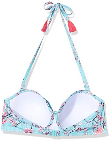 ESPRIT Bilgola Beach Pad.Bandeau BC Bikini,Azul ( 470 ) , 40 D para Mujer