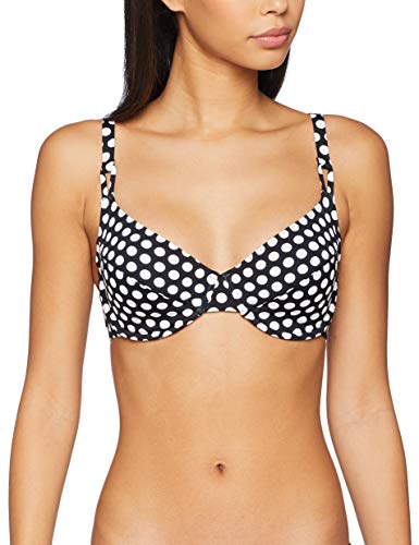 Esprit Crosby Beach Underwire MF Parte de Arriba de Bikini, Negro (Black 001), 95C (Talla del Fabricante: 40 C) para Mujer