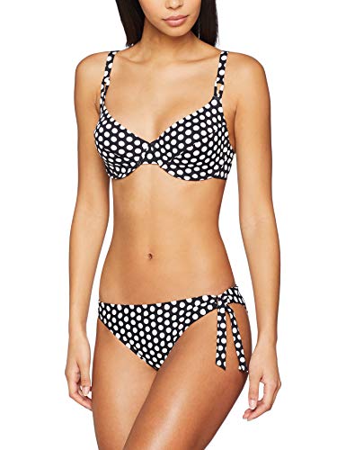 Esprit Crosby Beach Underwire MF Parte de Arriba de Bikini, Negro (Black 001), 95D (Talla del Fabricante: 40 D) para Mujer