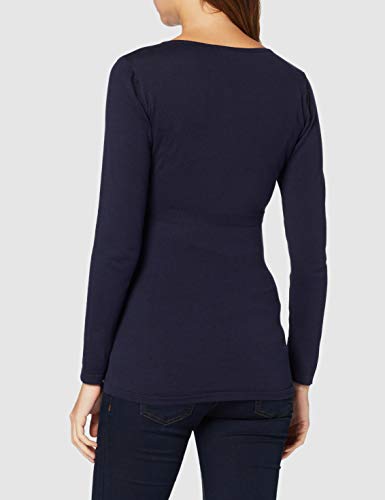 Esprit Maternity Sweater LS Jersey Premama, Azul (Night Blue 486), 46 (Talla del Fabricante: XX-Large) para Mujer