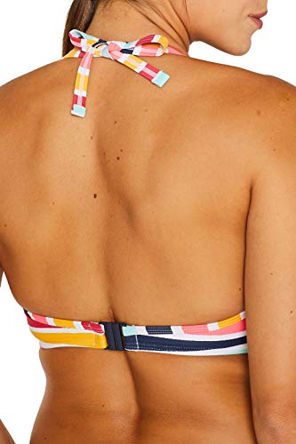 Esprit Treasure Beach Pad.Band.BC Tops de Bikini, Amarillo (Sunflower Yellow 730), 40 para Mujer