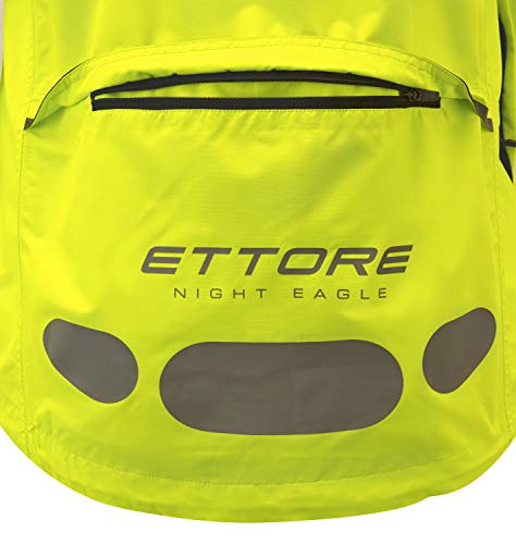 Ettore Chaqueta De Ciclismo Impermeable Y Transpirable De Alta Visibilidad En para Mujer - Amarillo - Night Eagle - 8