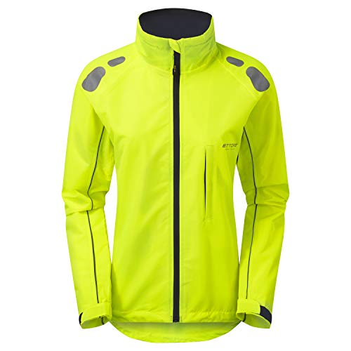 Ettore Chaqueta De Ciclismo Impermeable Y Transpirable De Alta Visibilidad En para Mujer - Amarillo - Night Eagle - 8