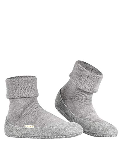 Falke - Calcetines Opacas para Mujer, Talla 41/42, Color Gris Claro 3400