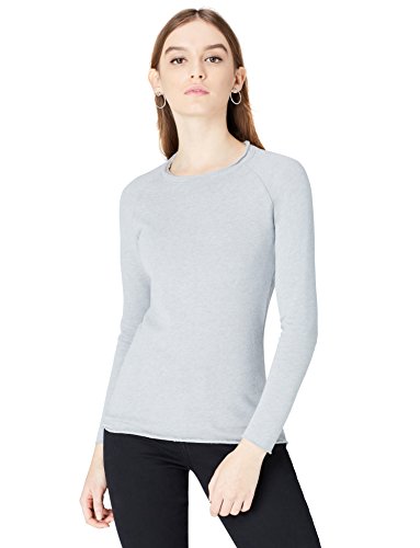 find. Sudadera sin Rematar para Mujer, Gris (Medium Heather Grey), 40 (Talla del Fabricante: Medium)