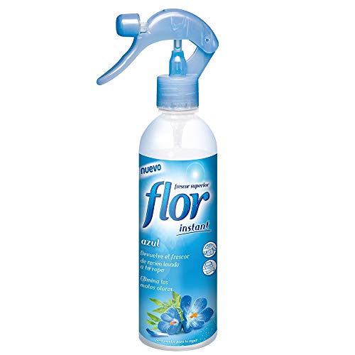 Flor Instant Perfume para la ropa, fragancia azul - pack de 4