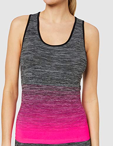 FM London Vest Top and Leggings Conjunto Ropa Deportiva, Rosa (Pink), Talla única (Talla del fabricante: 8-14) para Mujer