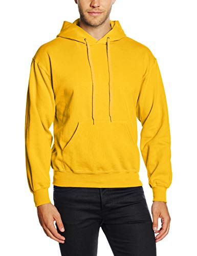 Fruit of the Loom SS026M, Sudadera con capucha Para Hombre, Amarillo (Sunflower Yellow), Large