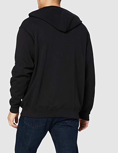 Fruit of the Loom Ss059m Sudadera, Black (Black/Black), Medium para Hombre