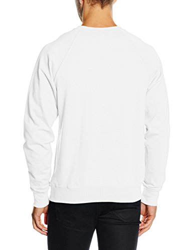 Fruit of the Loom Ss063m Sudadera, Blanco, X-Large para Hombre