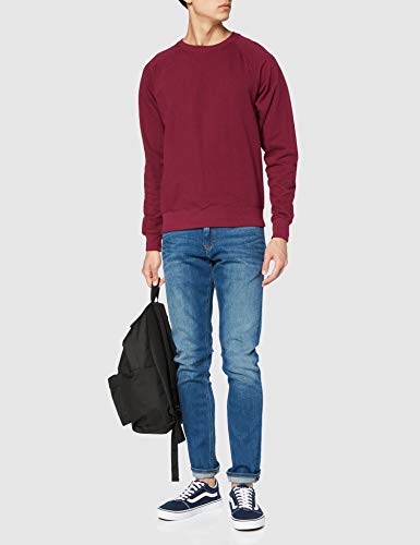 Fruit of the Loom Ss063m Sudadera, Rojo (Burgundy), XX-Large para Hombre