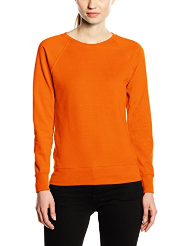 Fruit of the Loom Ss072m Sudadera, Naranja, 36 (Talla del Fabricante:XS) para Mujer