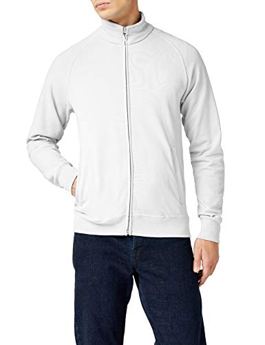 Fruit of the Loom Ss127M, Sudadera para Hombre, Blanco, X-Large