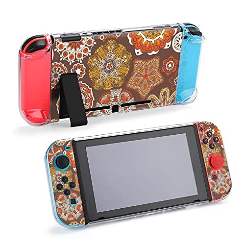 Funda para Nintendo Switch Patrones Nativos Americanos Juego de Cinco Piezas Funda Protectora Compatible con Nintendo Switch Game Console