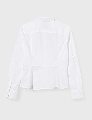 G-STAR RAW Core 3D Shell Shirt Wmn L/s Blusa, Blanco (White/White 9982), X-Small para Mujer