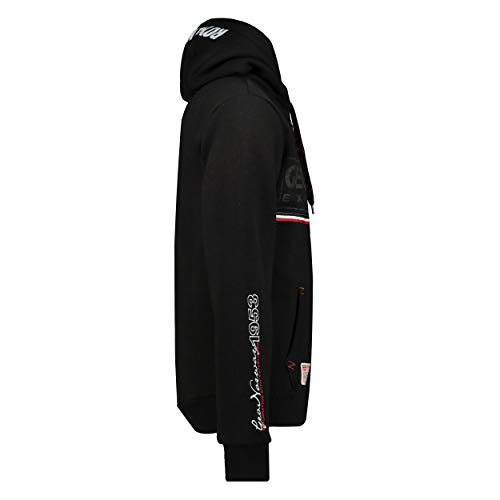 GEO NORWAY Flipper Men – Sudadera con Capucha y Bolsillo para Hombre – Sudadera con Logotipo de Hombre – Sudadera con Capucha y Manga Larga – Sudadera Deportiva Casual