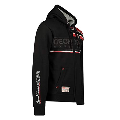 GEO NORWAY Flipper Men – Sudadera con Capucha y Bolsillo para Hombre – Sudadera con Logotipo de Hombre – Sudadera con Capucha y Manga Larga – Sudadera Deportiva Casual