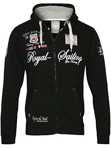 Geographical Norway Hombre Diseñador Capucha Chaqueta - Fighter -XL