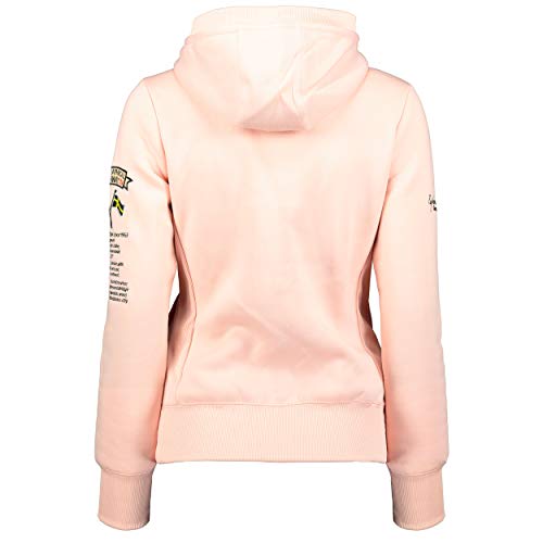 Geographical Norway Sudadera DE Mujer GYMCLASS Rosa Claro M