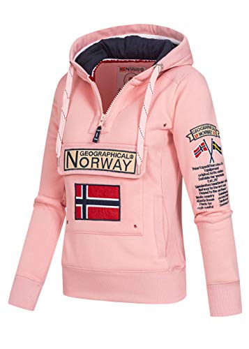 Geographical Norway - Sudadera para mujer rosa M