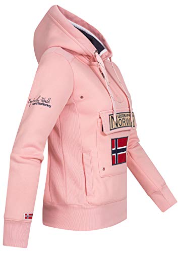 Geographical Norway - Sudadera para mujer rosa M