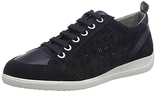 Geox D Myria D, Zapatillas Mujer, Azul (Navy C4002), 37 EU