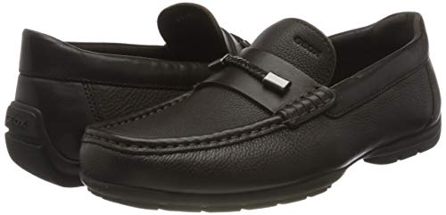 GEOX U MONER W 2FIT A COFFEE Men's Loafers & Moccasins Moccasin size 39(EU)