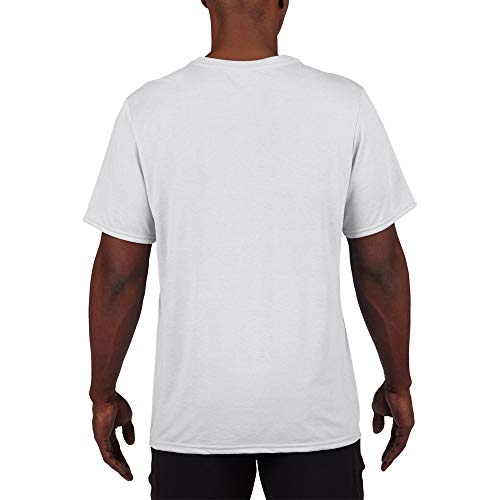 Gildan - Camiseta de Manga Corta Modelo Core para Hombre (3XL/Negro Jaspeado Deportivo)