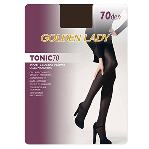 Golden Lady - Media Panty Mujer Color: Nero Talla: 3