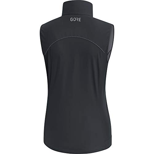 GORE WEAR R3 Windstopper Chaleco, Mujer, Black, 38