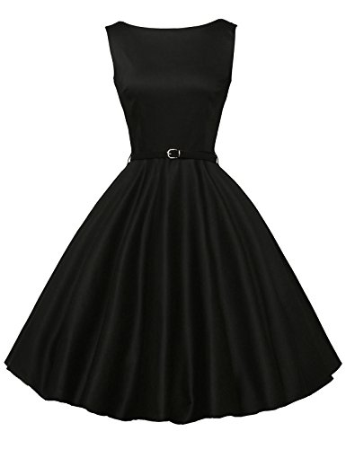 Grace Karin - Vestido sin mangas de la vendimia para mujer, 13#, talla M