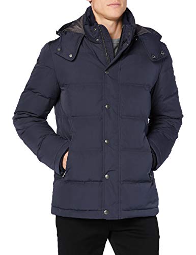 Hackett London Classic Down JKT Chaleco Deportivo, Azul, S para Hombre