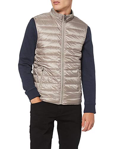 Hackett Reversible Gilet Chaleco, Multicolor (BGE/DUSTY GRN 8KN), Large para Hombre