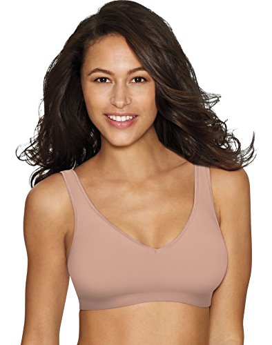 Hanes Women's Comfort Evolution Bra, Golden Cocoa, 2X