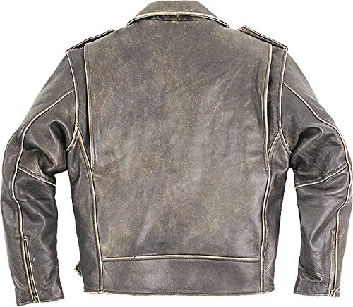 Held Chaqueta de piel oldstyle marrón Used – Cualquier chaqueta exclusiva farbgebung – Moto – Tiempo libre Ropa – Nuevo – Primavera verano marrón M