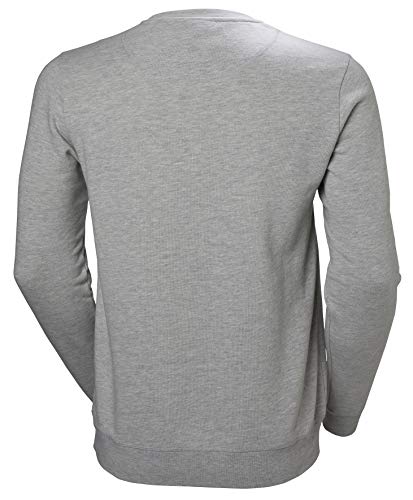 Helly Hansen HH Logo Crew Sudadera, Hombre, (Gris 950), L