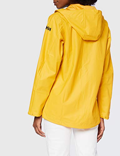 Helly Hansen Moss Outdoor Chaqueta Impermeable, Mujer, Amarillo, M