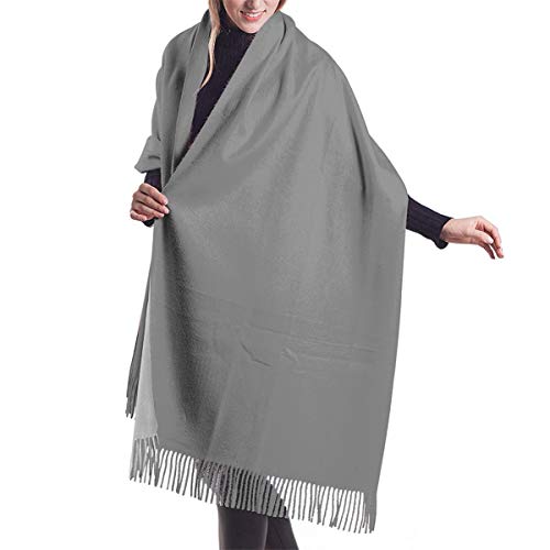 HNJZ-GS Divertida cabeza de cabra repetir elegante invierno bufanda de cachemira pashmina chal envoltura estola para mujer niña